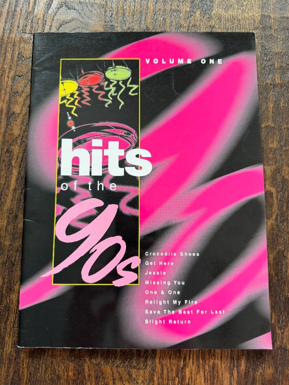 Hits of the 90s Volume 1 Songbook 1997 UK Edition Piano Vocal Guitar PVG